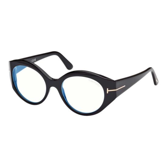  톰포드 안경 톰 포드 FT5950 B001 라운드 풀림  블랙 - TOMFORD