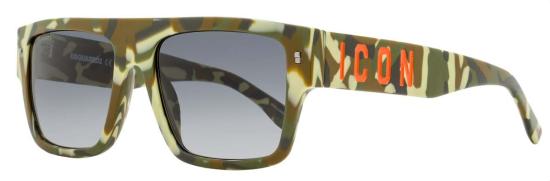  디스퀘어드2 선글라스 Dsquared2 Icon Rectangular 0003 S 6 Db9 O 56mm  카모