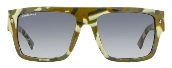  디스퀘어드2 선글라스 Dsquared2 Icon Rectangular 0003 S 6 Db9 O 56mm  카모 - DSQUARED2