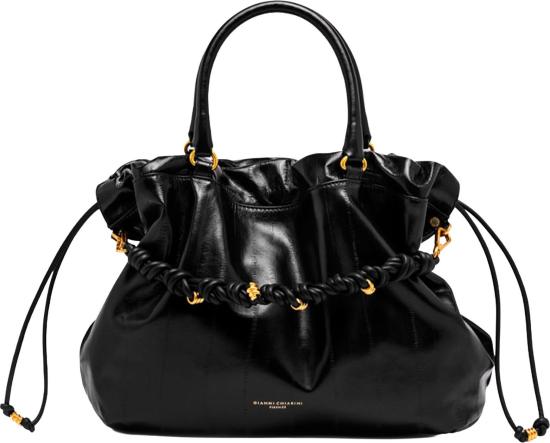 26FW 지아니 끼아리니 토트백 1367184 BLACK