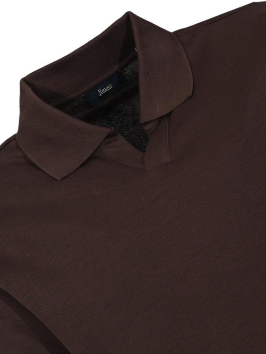 26SS 에르노 폴로 티셔츠 2034584 BROWN - HERNO