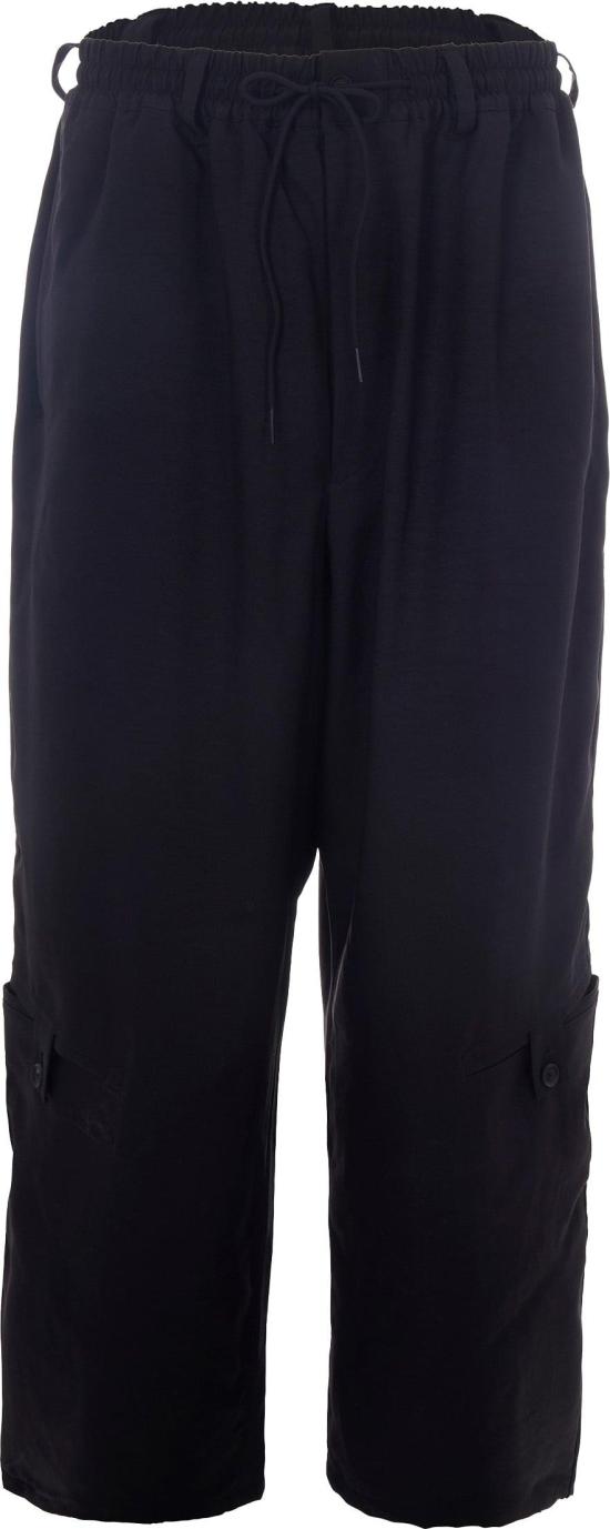 26FW 와이쓰리 트레이닝/조거 팬츠 555732 BLACK