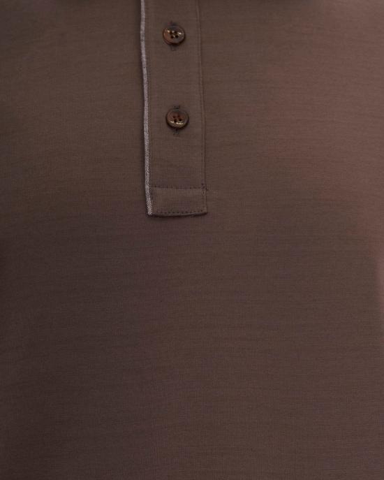 26SS 폴앤샤크 폴로 티셔츠 26411263323 BROWN - PAUL & SHARK