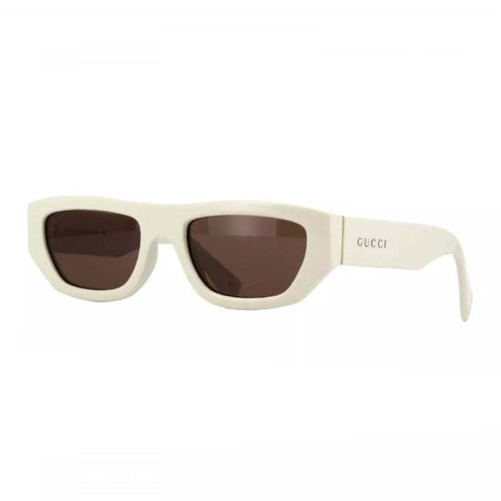  구찌 안경 GG1134 S003 직사각형 풀림 선글라스 화이트 - GUCCI