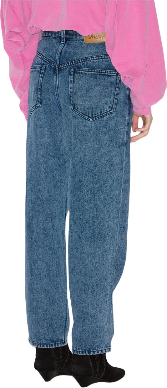 26SS 이자벨마랑 제니 플로잉 데님 진 PA0590FAB1H07I BLUE - ISABEL MARANT