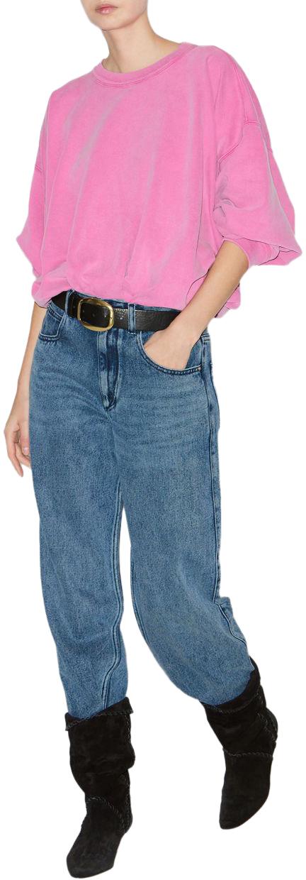 26SS 이자벨마랑 제니 플로잉 데님 진 PA0590FAB1H07I BLUE - ISABEL MARANT