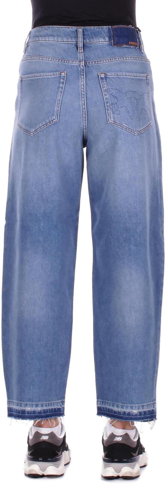 26SS 핑코 데님 팬츠 103857A341PJF BLUE - PINKO