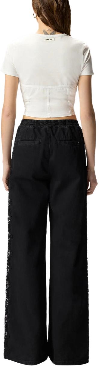 26SS 핑코 스트레이트 팬츠 106422A33UZ99 BLACK - PINKO