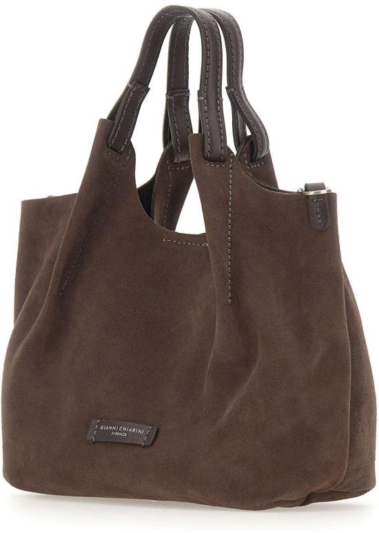 26FW 지아니 끼아리니 토트백 9743736 BROWN - GIANNI CHIARINI