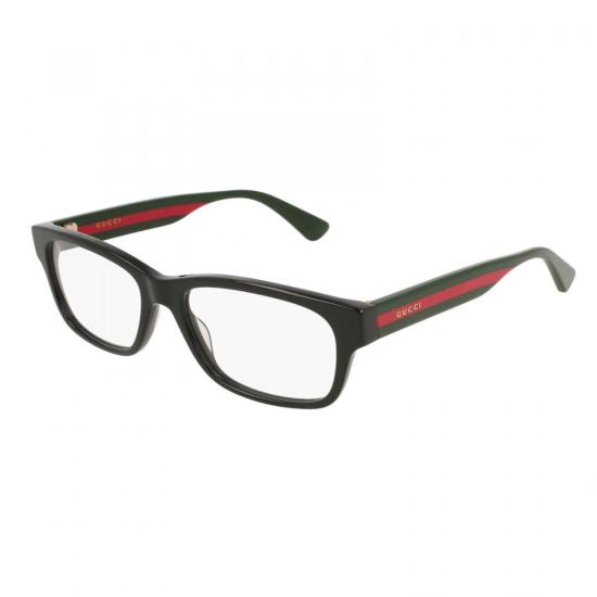 구찌 안경 GG0343 O007 직사각형 풀림  블랙/멀티컬러 - GUCCI