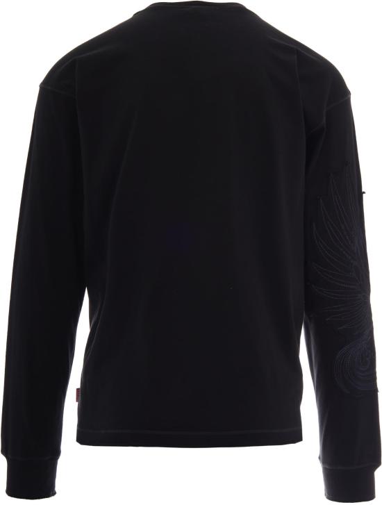 26FW 디젤 긴팔 티셔츠 6499949 BLACK - DIESEL