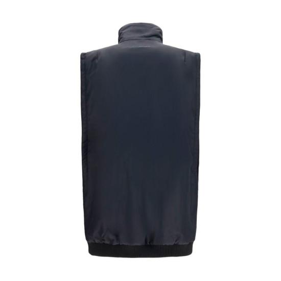 26FW MM6 메종마르지엘라 베스트 Mm6 메종 마르지엘라 폴리아미드 슬리브리스  블랙 - MM6 MAISON MARGIELA