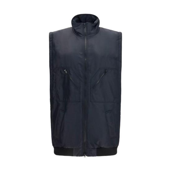 26FW MM6 메종마르지엘라 베스트 Mm6 메종 마르지엘라 폴리아미드 슬리브리스  블랙