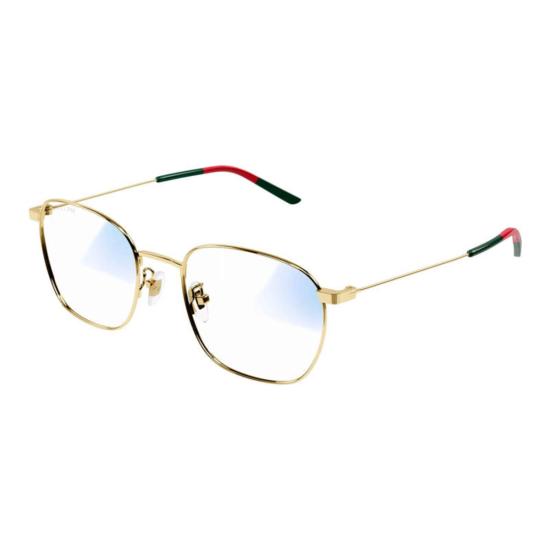  구찌 안경 GG0681 S001 스퀘어 풀림 선글라스 골드 - GUCCI
