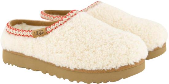26FW 어그 맥시 컬리 타스만 슬리퍼 1158356NATKIDS WHITE - UGG