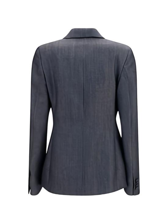 26FW 발렌시아가 더블 브레스티드 테일러드 자켓 872296 TUT444100 Dark navy - BALENCIAGA