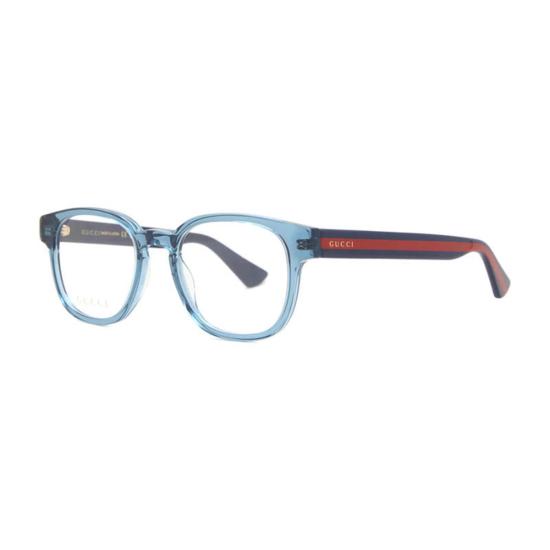 구찌 선글라스 GG0927 O006 라운드 풀림 안경 (블루) - GUCCI