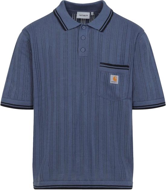 26SS 칼하트 폴로 티셔츠 7522790 BLUE