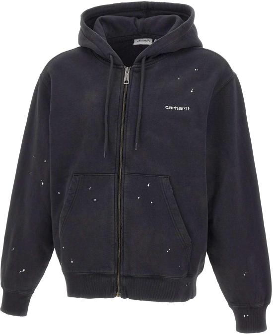 26FW 칼하트 후드 티셔츠 919852 BLACK