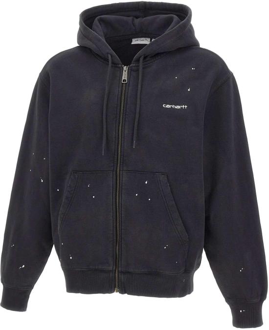 26FW 칼하트 후드 티셔츠 919852 BLACK