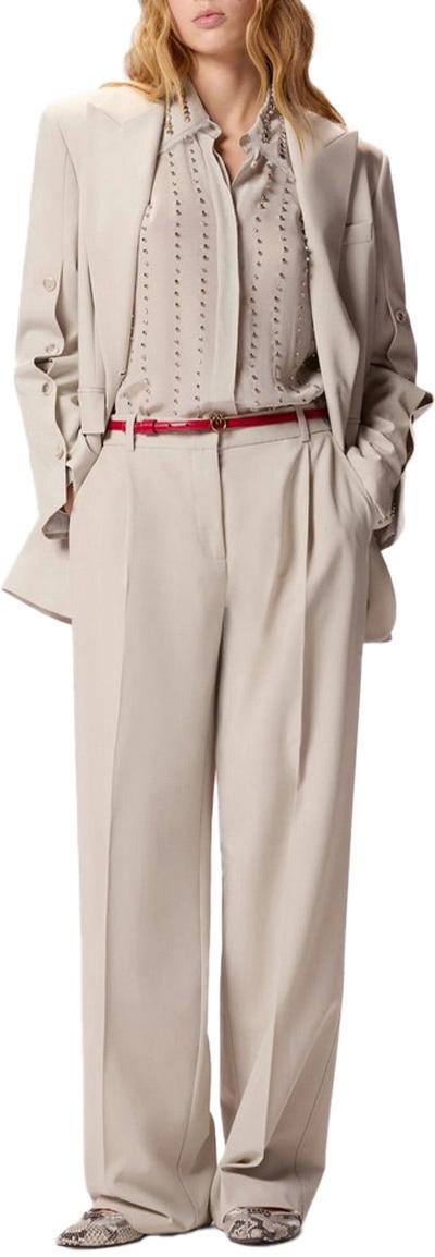 26SS 핑코 수트 팬츠 1057918 GREY - PINKO