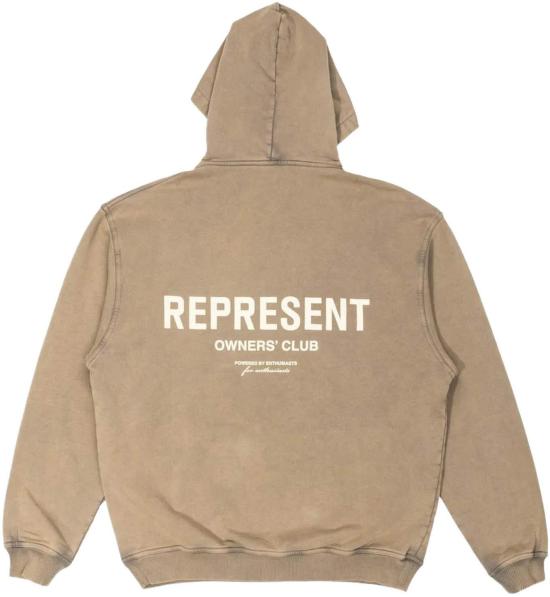 25FW 리프레젠트 후드 티셔츠 7813432 BROWN - REPRESENT