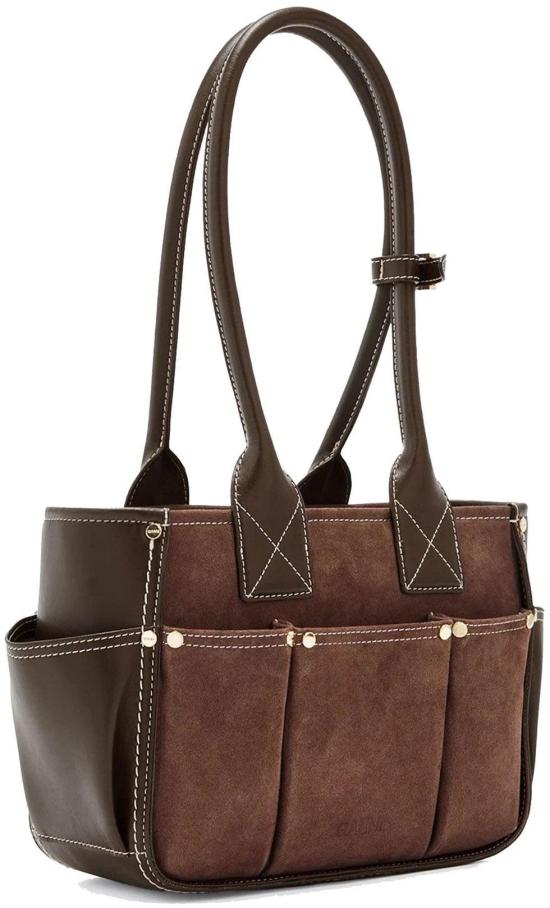26SS 가니 숄더백 5437354 BROWN - GANNI
