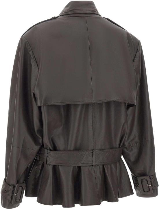 26FW 로테이트 가죽 자켓 1158171667 BROWN - ROTATE