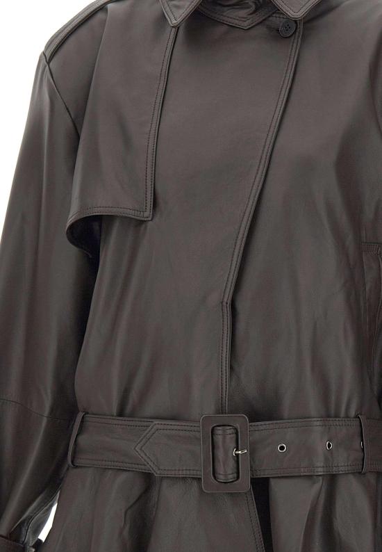 26FW 로테이트 가죽 자켓 1158171667 BROWN - ROTATE