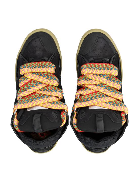 26FW 랑방 스니커즈 FUSKDK12DRA3 10 Nero - LANVIN