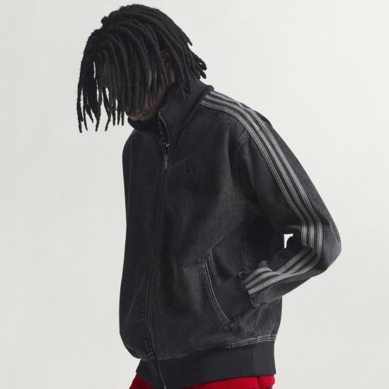  아디다스 자켓 KD1516 True Black Denim DOM - ADIDAS