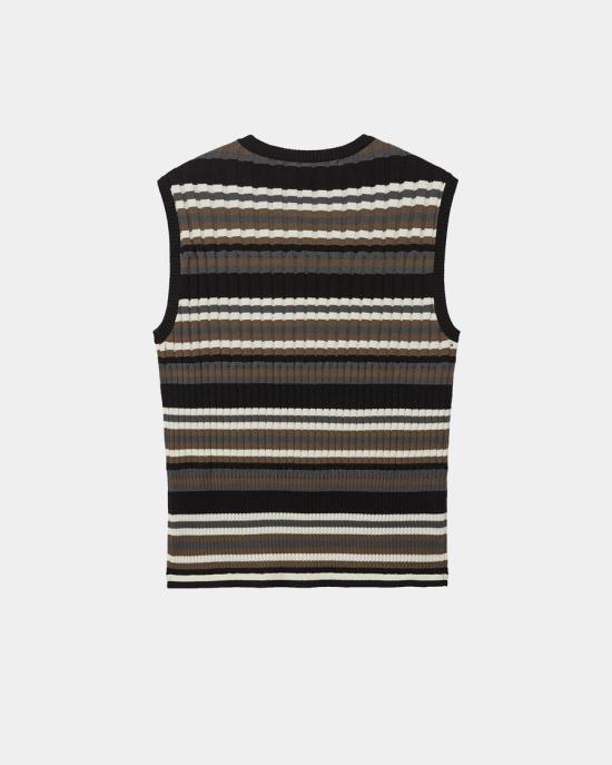 26SS 앤더슨벨 민소매 티셔츠 atb1534m BLACK GREY BROWN DOM - ANDERSSON BELL