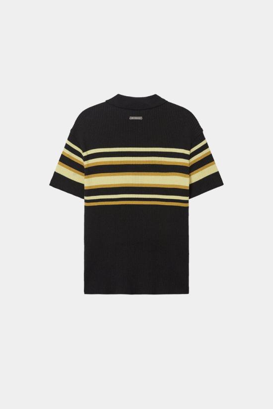 26SS 앤더슨벨 폴로 티셔츠 atb1532m BLACK LEMON DOM - ANDERSSON BELL