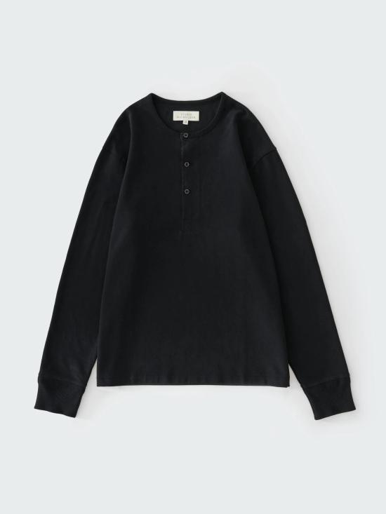 26SS 스튜디오 니콜슨 긴팔 티셔츠 1485 BLACK DOM