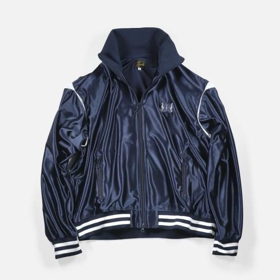 26SS 니들스 후드 티셔츠 SX217 NAVY DOM - NEEDLES