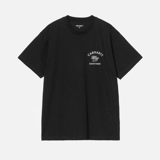 26SS 칼하트 WIP 숏슬리브 에이티나인 티셔츠 I036205 89XX BLACK DOM