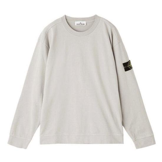26SS 스톤 아일랜드 긴팔 티셔츠 L1S15 6100057 S0B50 V0061 PEARL GRAY DOM