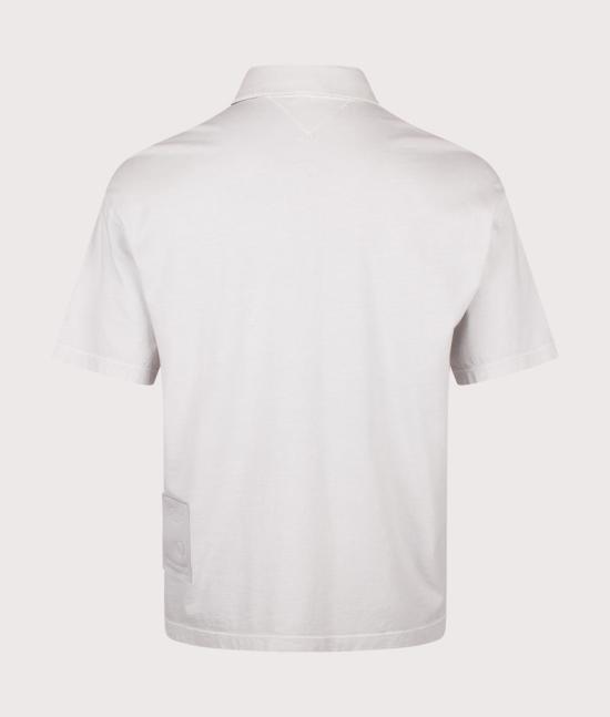 26SS 텐 씨 폴로 티셔츠 26CTCUT02006 F07539 906 LIGHT GREY DOM - TEN C