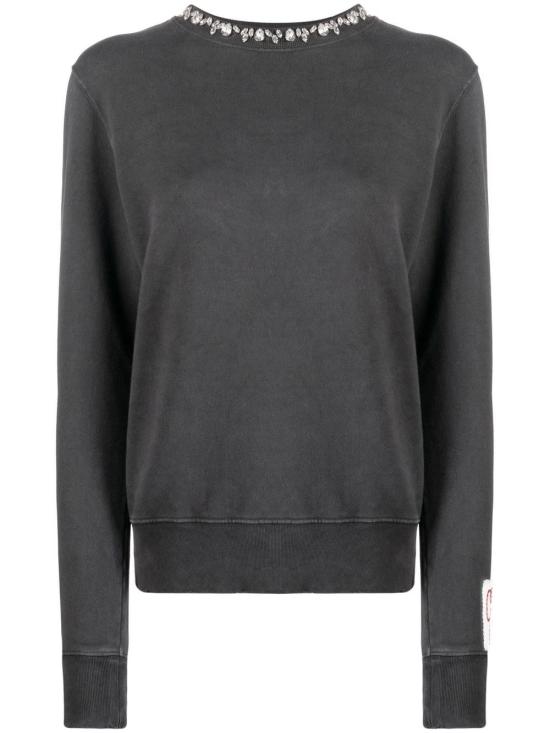 26FW 골든구스 크리스탈 스웨트셔츠 GWP01223P000672 60318 ANTHRACITE