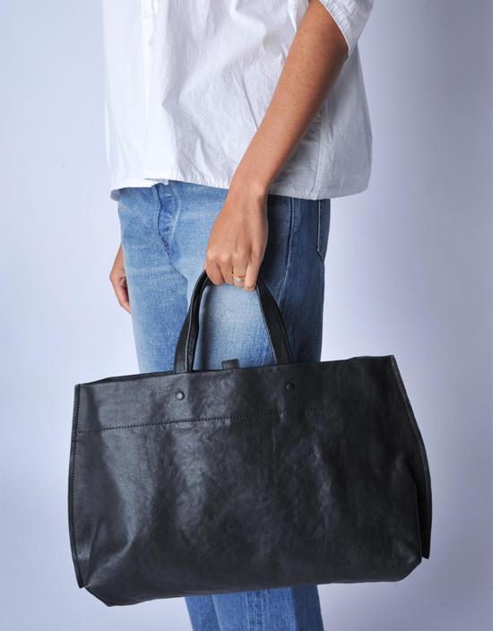  Lihann George 숄더백 리한 조지 무광 가죽 엘리 백 - OTHER BRANDS