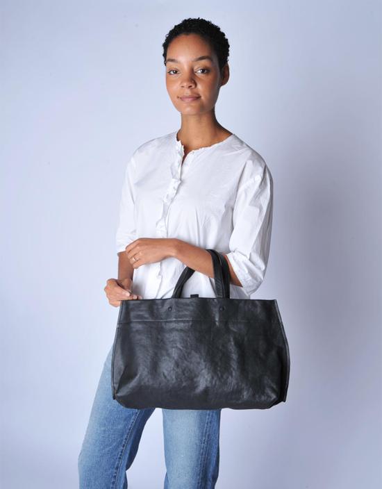  Lihann George 숄더백 리한 조지 무광 가죽 엘리 백 - OTHER BRANDS
