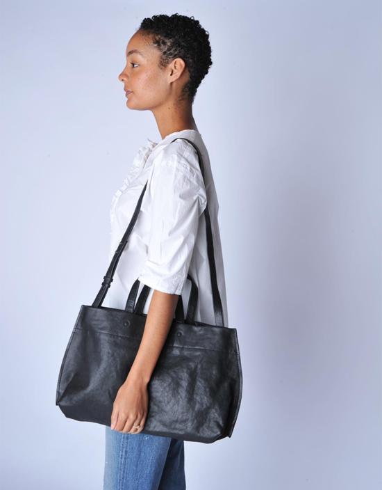  Lihann George 숄더백 리한 조지 무광 가죽 엘리 백 - OTHER BRANDS