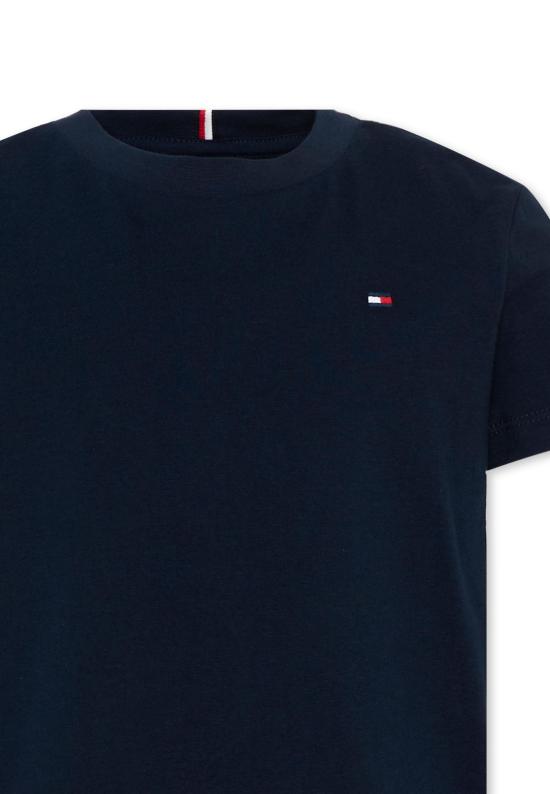 26FW [키즈] 타미힐피거 티셔츠 KB0KB10591 C1G BLUE - TOMMY HILFIGER