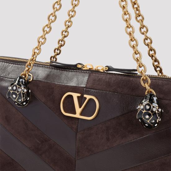 26FW 발렌티노 가라바니 숄더백 9W2B0S70DED RE6 EBONY BROWN OAK - VALENTINO GARAVANI