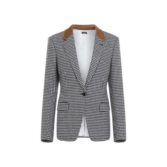 26FW 톰포드 자켓 GI3114 FAX1641 NWA BLACK WHITE - TOMFORD
