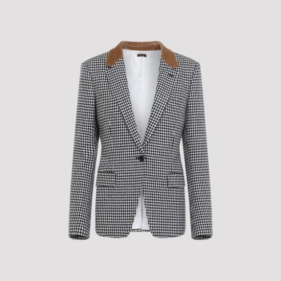 26FW 톰포드 자켓 GI3114 FAX1641 NWA BLACK WHITE