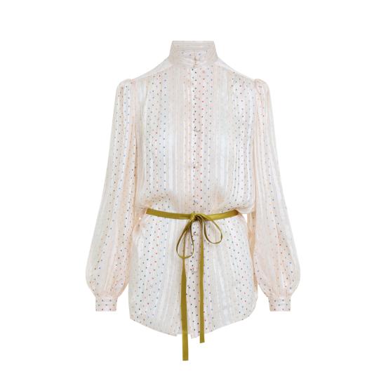 26FW 발렌티노 가라바니 블라우스 9B3AB8H7ABR CVT VANIGLIA MULTICOLOR - VALENTINO GARAVANI