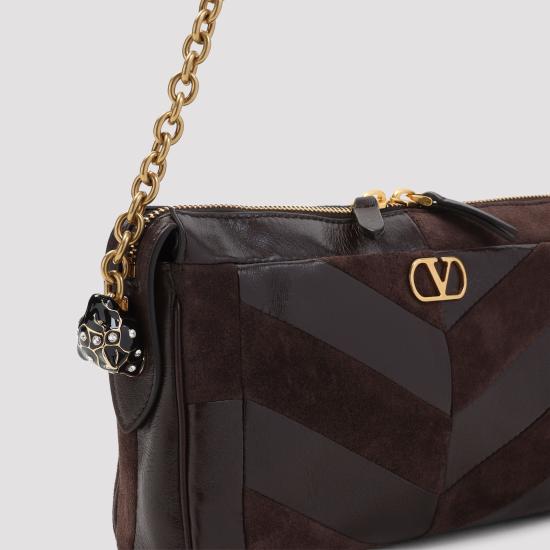 26FW 발렌티노 가라바니 숄더백 9W2B0S99DED RE6 EBONY BROWN OAK - VALENTINO GARAVANI
