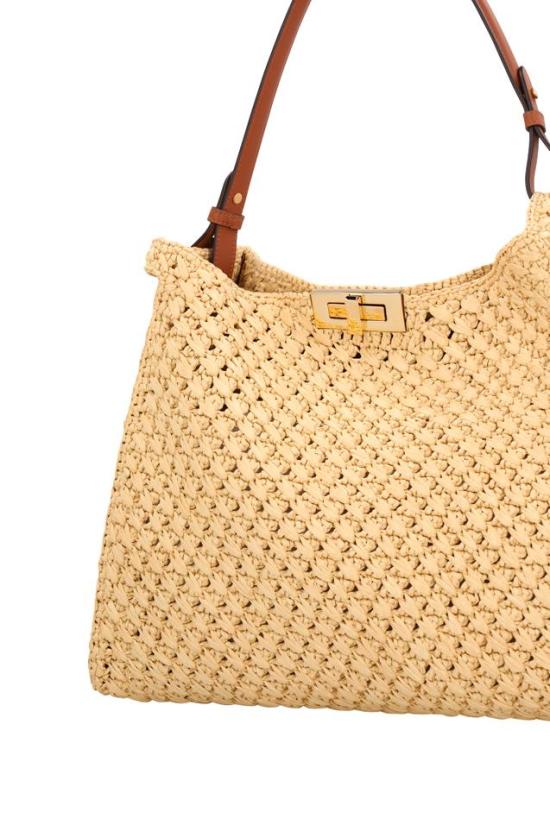 26FW 펜디 라지 펜디 웨이 우븐 쇼퍼백 8BN369AWQJ - FENDI