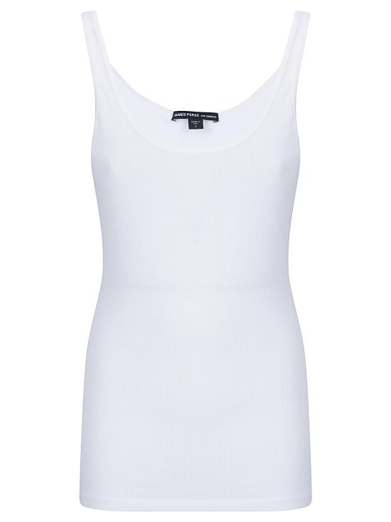 26FW 제임스펄스 립드 데일리 탱크탑 WNL3102 WHT WHITE